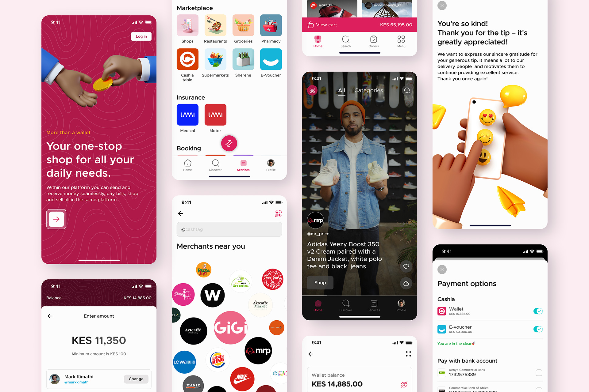 Cashia App preview