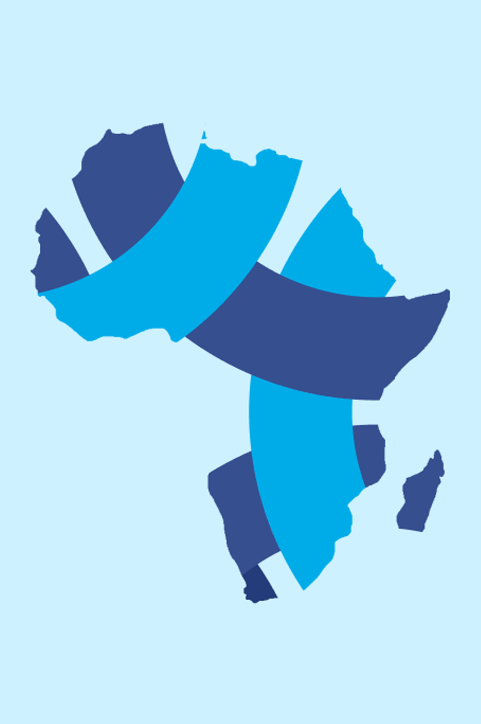 Cellulant Africa Map vector graphic
